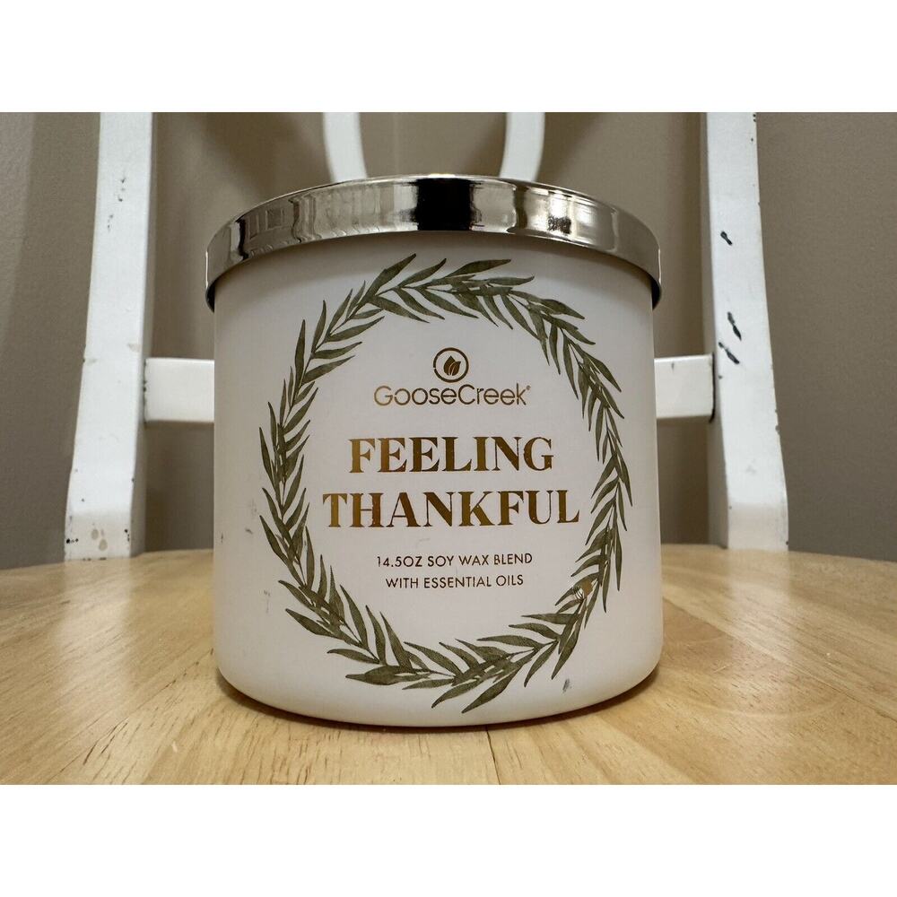 Goose Creek “Feeling Thankful” Large 3-Wick Candle